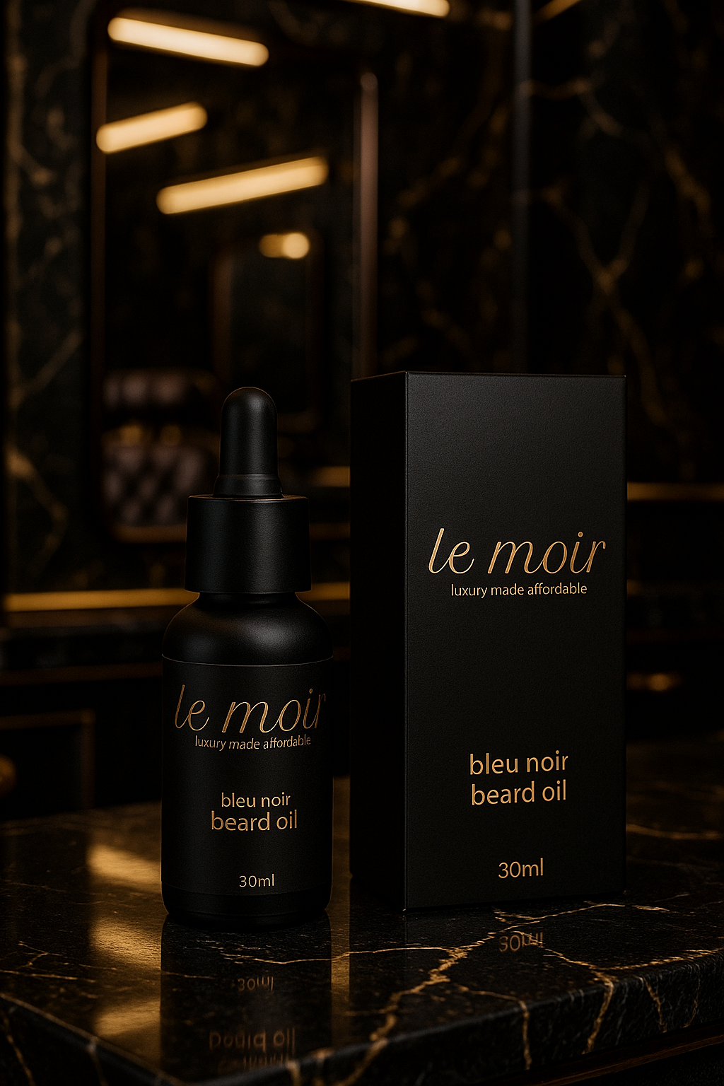 Le Moir Premium Beard Oil – Botanical Blend for Nourished Beard & Skin